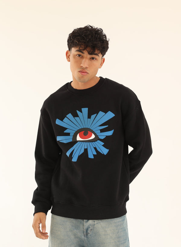 House Of Errors Sweatshirt -  Black