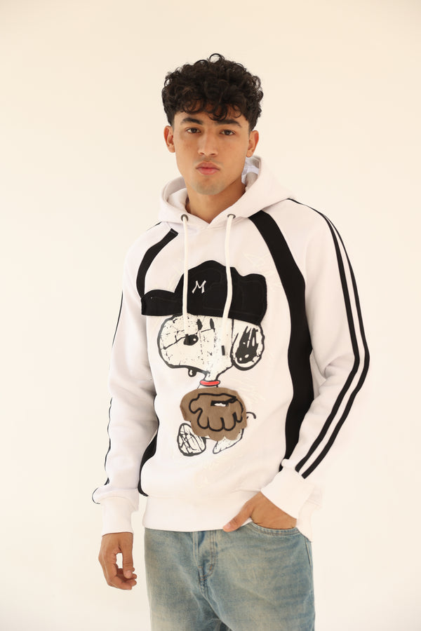 Snoopy Hoodie - white