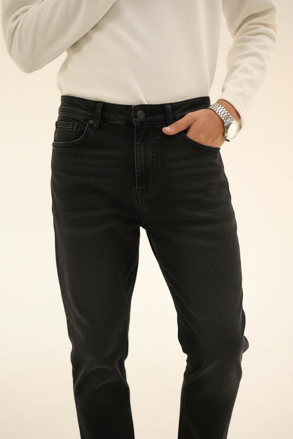 Black wash jeans S90