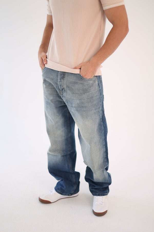 Cloud Wash Denim – Soft Contrast Fit-500656.11