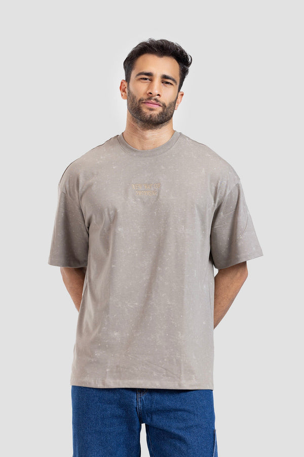 Crew Neck Over Size T-shirt